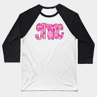 pink star grace Baseball T-Shirt